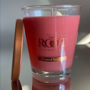 Coastal Sunrise Pink Candle